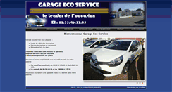 Desktop Screenshot of garage-eco-service.com